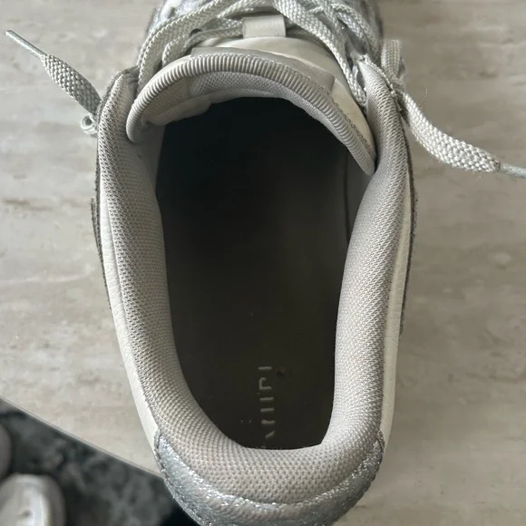 AMIRI Glitter Gray and Cream Sneakers - Picture 4 of 4